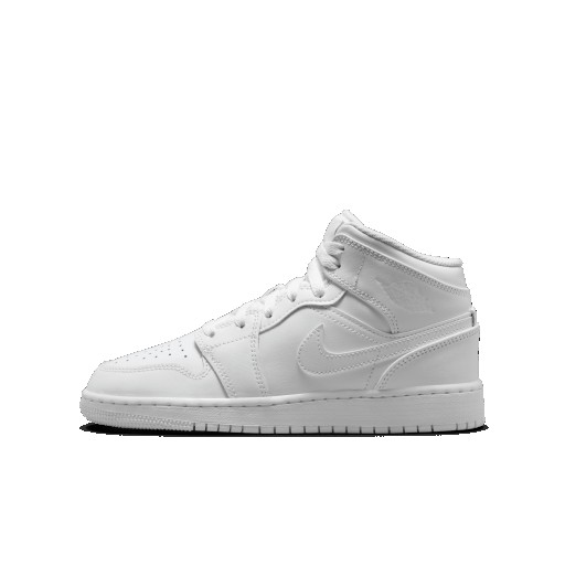 Jordan 1 Mid Kinderschoenen - Wit