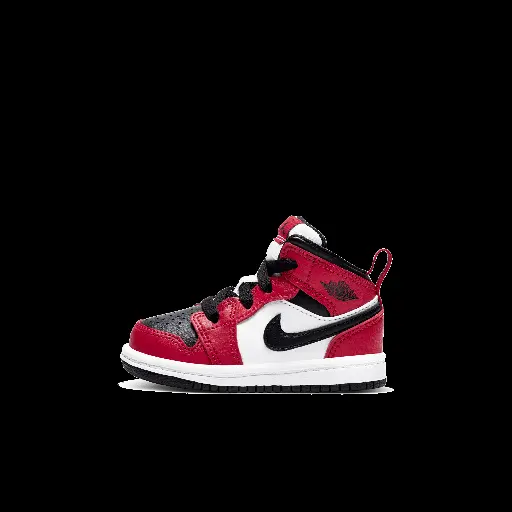 Jordan 1 Mid Schoen voor baby's/peuters - Zwart