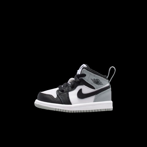 Jordan 1 Mid Schoenen voor baby's/peuters - Wit