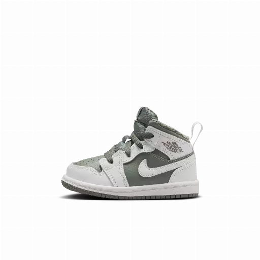 Jordan 1 Mid Schoenen voor baby's/peuters - Wit