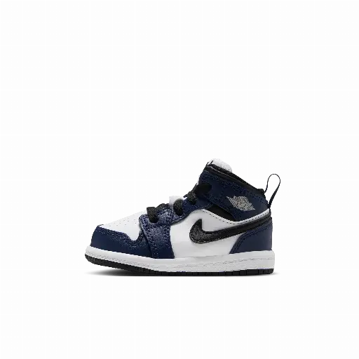 Jordan 1 Mid Schoenen voor baby's/peuters - Wit