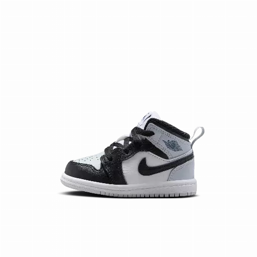 Jordan 1 Mid Schoenen voor baby's/peuters - Zwart