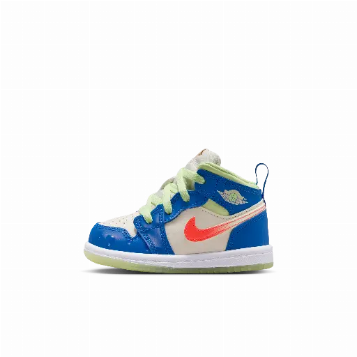 Jordan 1 Mid SE schoenen voor baby's/peuters - Blauw