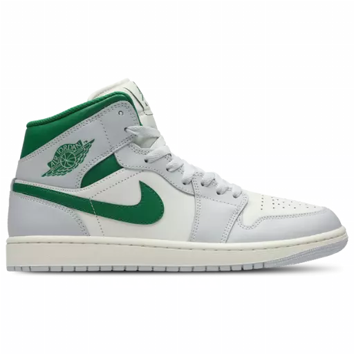 Jordan 1 Mid Sneakers Heren - Wit