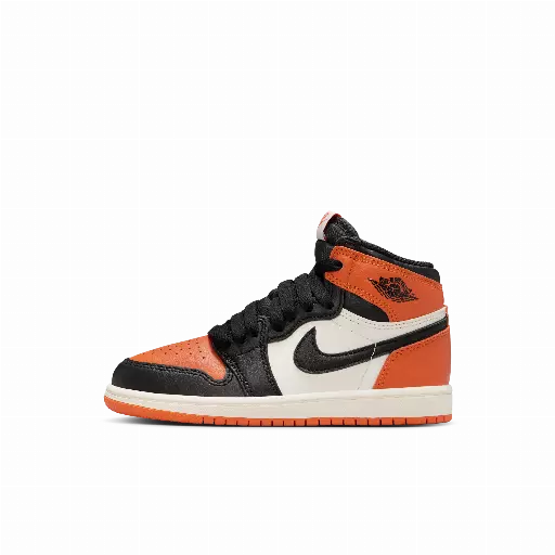 Jordan 1 Retro High OG 'Shattered Backboard' kleuterschoenen - Zwart