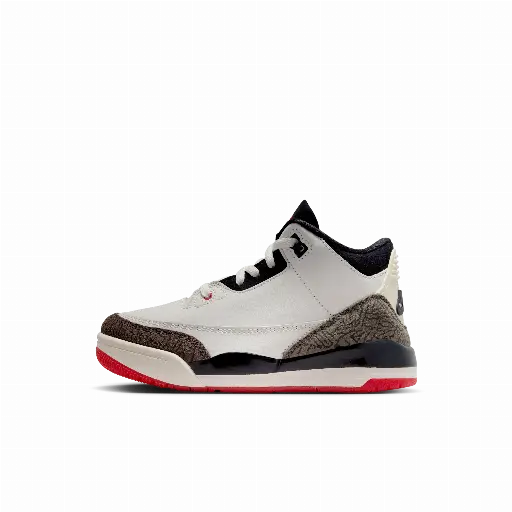 Jordan 3 'World's Best' peuterschoenen - Wit