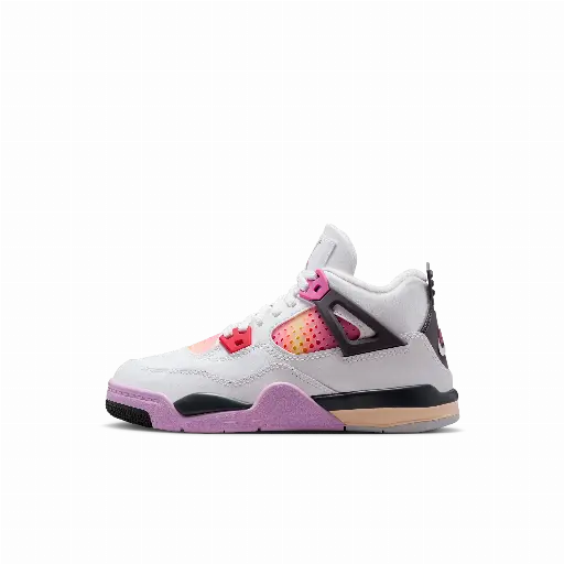 Jordan 4 Retro 'Comic' kleuterschoenen - Wit