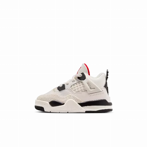 Jordan 4 Retro 'Flight Club' babyschoenen/schoenen voor peuters - Wit