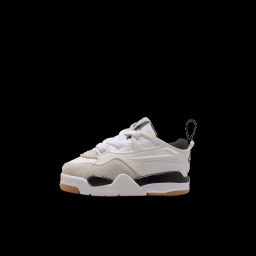 Jordan 4 RM schoenen voor baby's/peuters - Wit