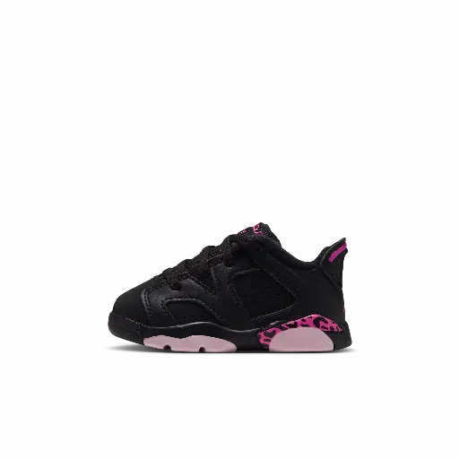 Jordan 6 Retro Low schoenen voor baby's/peuters - Zwart