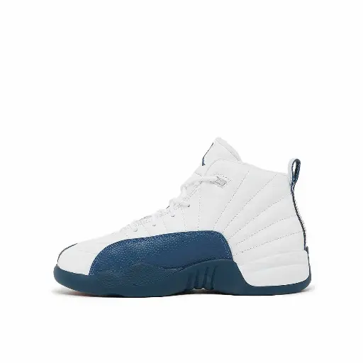 Jordan Air 12 Retro "French Blue" (PS) Sneaker Unisex White 
