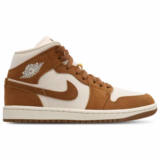 Jordan Aj1 Mid Sneakers Dames - Bruin