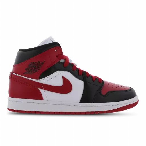 Jordan Aj1 Mid Sneakers Dames - Zwart