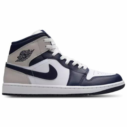 Jordan Aj1 Mid Sneakers Heren - Wit