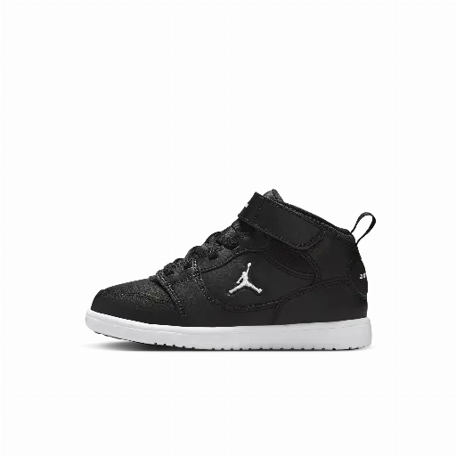 Jordan Court Connect Mid kleuterschoenen - Zwart