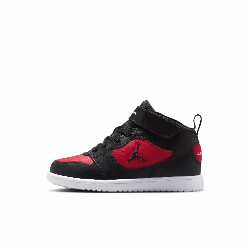 Jordan Court Connect Mid kleuterschoenen - Zwart