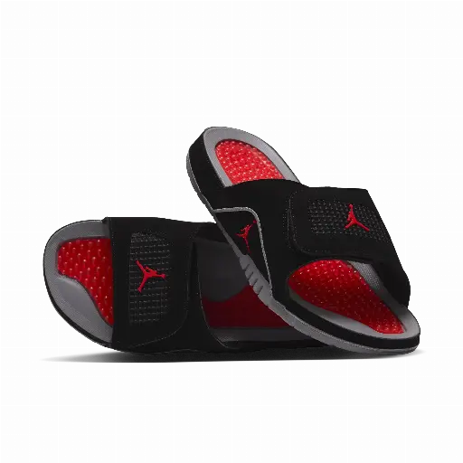 Jordan Hydro 4 Retro slippers voor heren - Zwart
