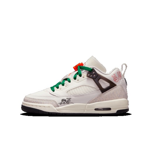 Jordan Spizike Low kinderschoenen - Wit