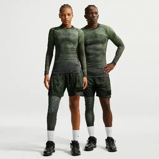 Kevin Durant legging met enkele pijp voor heren (rechts) - Zwart