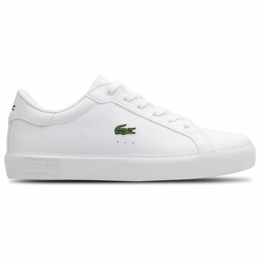 Lacoste Powercourt Kindersneakers - Wit