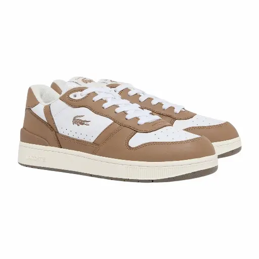 Lacoste T-Clip Set Leren Sneakers Heren