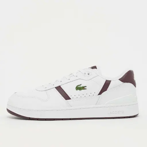 Lacoste T-Clip Set white/burgundy Wit