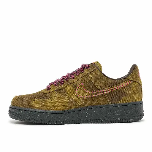 Nike Air Force 1 Boucle QS Sneaker Men Yellow 