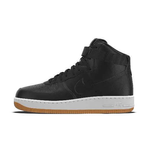 Nike Air Force 1 High By You Custom herenschoenen - Zwart