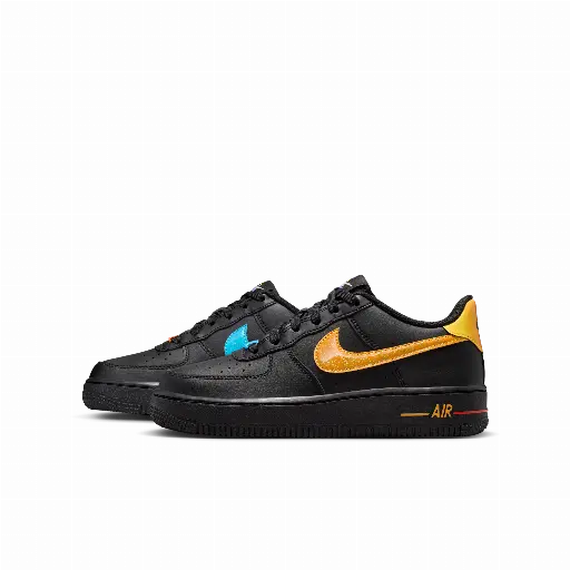 Nike Air Force 1 kinderschoenen - Zwart