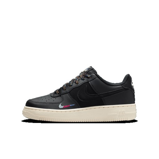 Nike Air Force 1 LV8 Kinderschoenen - Zwart