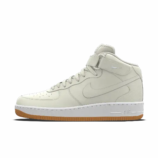 Nike Air Force 1 Mid By You Custom herenschoenen - Wit