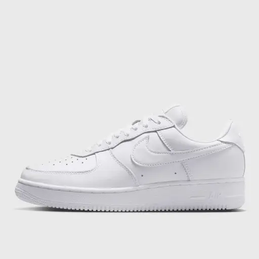 Nike Air Force 1 Triple White 2001 Shape Sneaker Men White 
