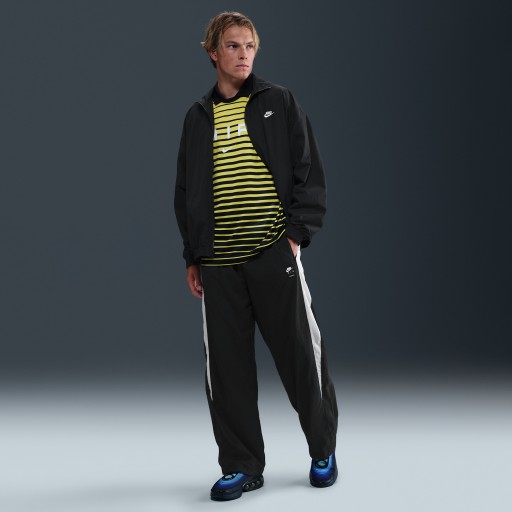 Nike Air geweven trainingstop voor heren - Zwart