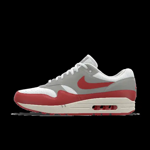 Nike Air Max 1 By You custom damesschoenen - Rood