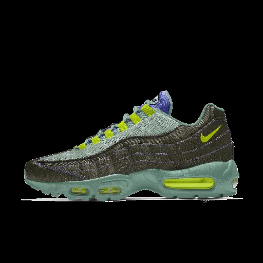 Nike Air Max 95 By You Custom herenschoen - Groen