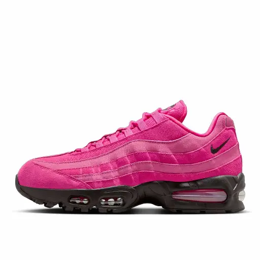 Nike Air Max 95 OG Big Bubble "Fireberry" Sneaker Men Light Pink 