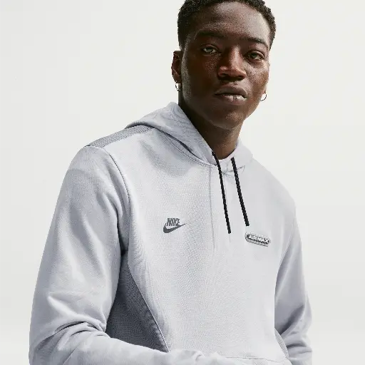 Nike Air Max fleecehoodie voor heren - Grijs