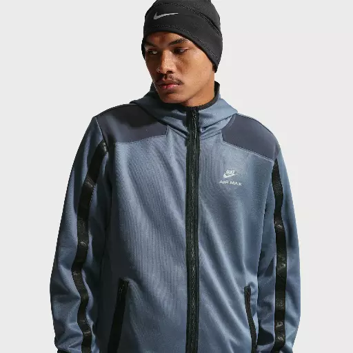 Nike Air Max Hoodie met rits voor heren - Blauw