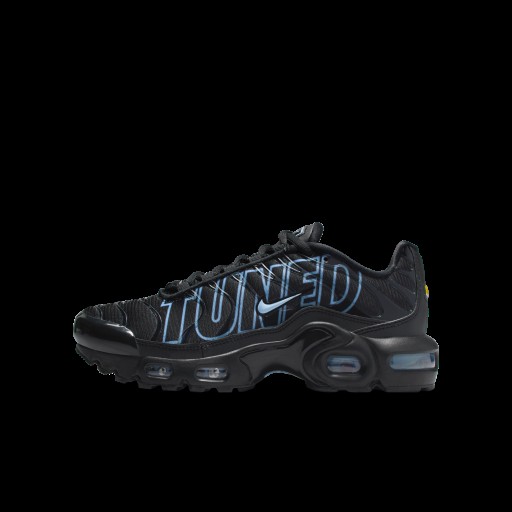 Nike Air Max Plus kinderschoenen - Zwart