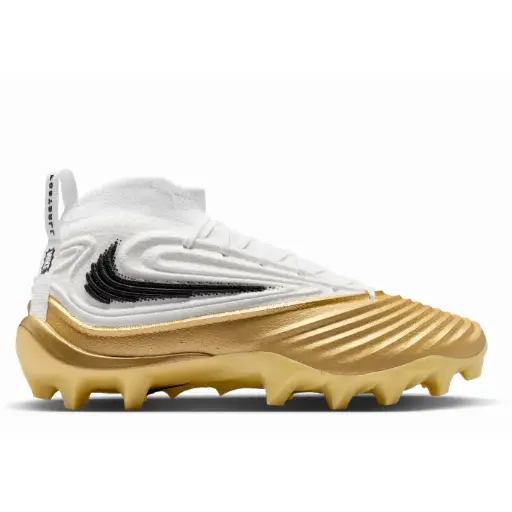 Nike Alpha Menace 5 Elite White Metallic Gold