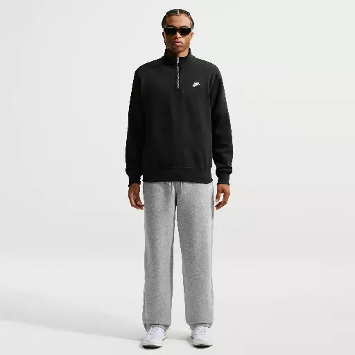 Nike Club bungeebroek van fleece voor heren - Grijs