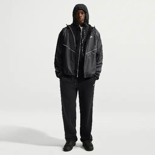 Nike Club bungeebroek van fleece voor heren - Zwart