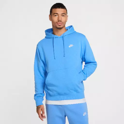 Nike Club Fleece Hoodie - Blauw