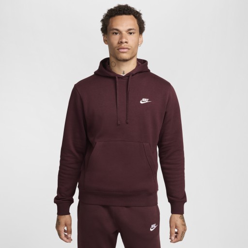 Nike Club Fleece Hoodie - Rood