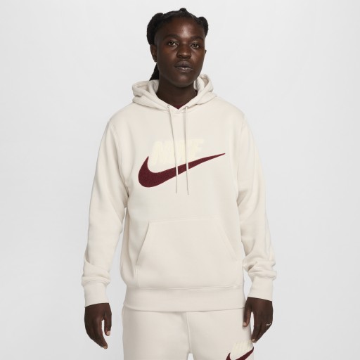 Nike Club Fleece Hoodie voor heren - Bruin