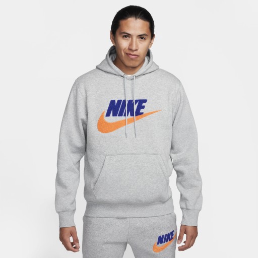 Nike Club Fleece Hoodie voor heren - Grijs