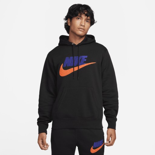 Nike Club Fleece Hoodie voor heren - Zwart