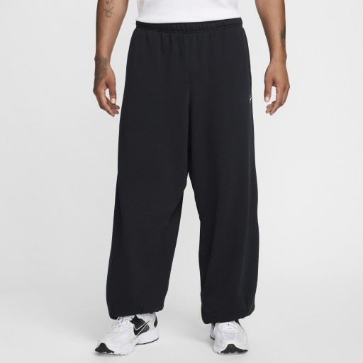 Nike Club Fleece oversized herenbroek van sweatstof - Zwart