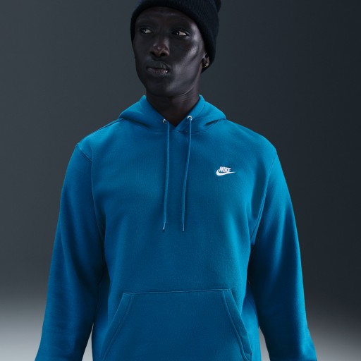 Nike Club fleecehoodie voor heren - Blauw