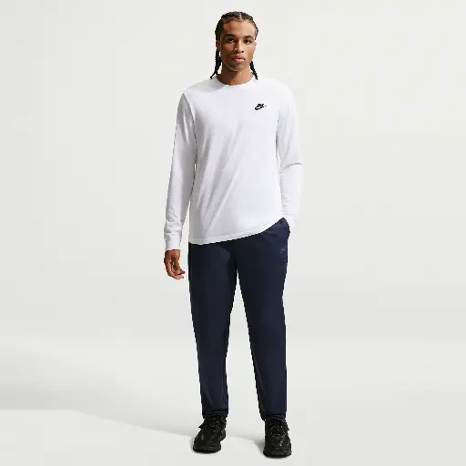 Nike Club geweven toelopende herenbroek - Blauw